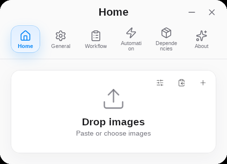 Screenshot of zipax