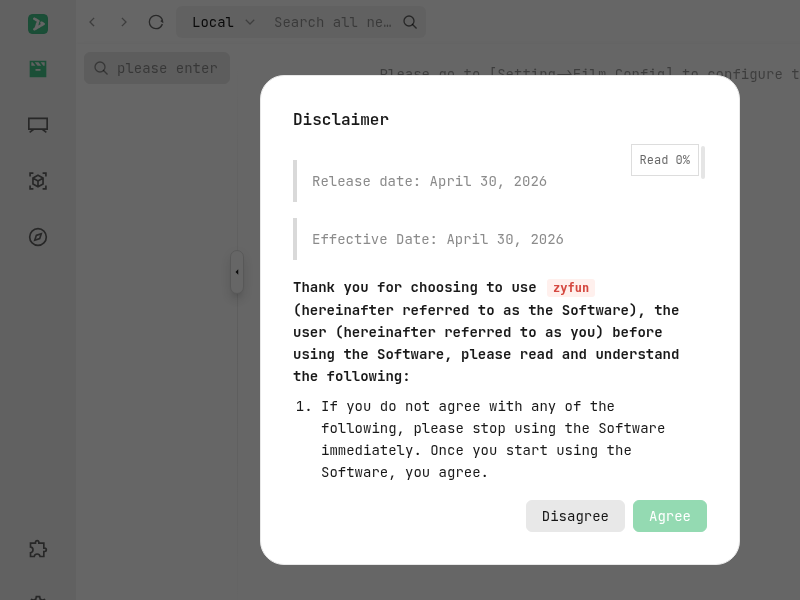 Screenshot of zyfun